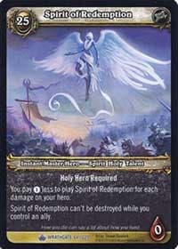 Spirit of Redemption - Wrathgate - WoW card