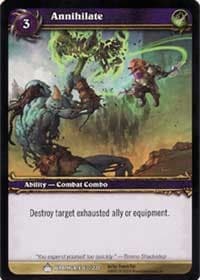 Annihilate - Wrathgate - WoW card
