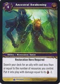 Ancestral Awakening - Wrathgate - WoW card