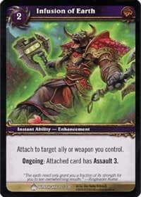 Infusion of Earth - Wrathgate - WoW card