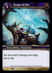 Surge of Life - Wrathgate - WoW card