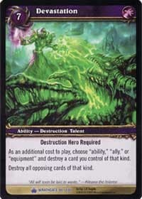 Devastation - Wrathgate - WoW card