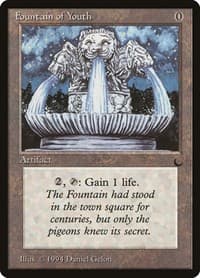 Fountain of Youth - The Dark - Magic: The Gathering card