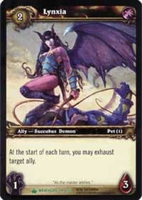 Lynxia - Wrathgate - WoW card