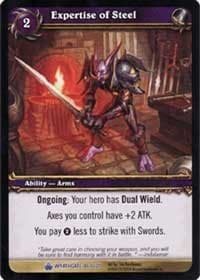 Expertise of Steel - Wrathgate - WoW card