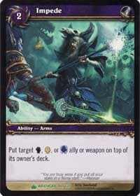 Impede - Wrathgate - WoW card