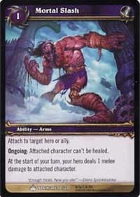 Mortal Slash - Wrathgate - WoW card