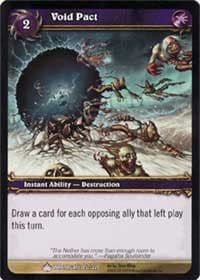 Void Pact - Wrathgate - WoW card