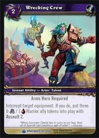 Wrecking Crew - Wrathgate - WoW card