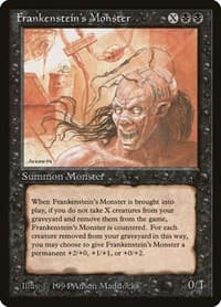 Frankenstein's Monster - The Dark - Magic: The Gathering card