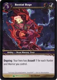 Bestial Rage - Wrathgate - WoW card