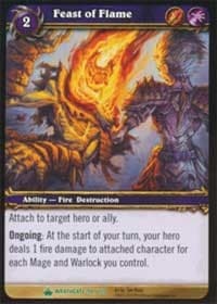Feast of Flame - Wrathgate - WoW card