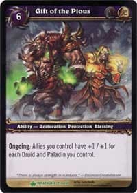 Gift of the Pious - Wrathgate - WoW card