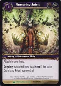 Nurturing Spirit - Wrathgate - WoW card