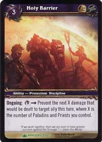 Holy Barrier - Wrathgate - WoW card
