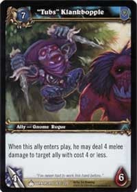 "Tubs" Klankbopple - Wrathgate - WoW card