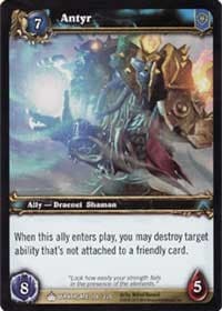 Antyr - Wrathgate - WoW card