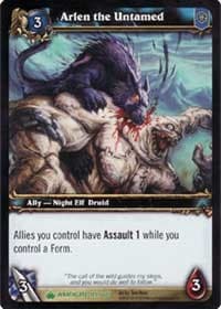 Arlen the Untamed - Wrathgate - WoW card
