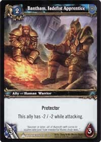Bantham, Jadefist Apprentice - Wrathgate - WoW card