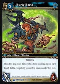 Burly Berta - Wrathgate - WoW card
