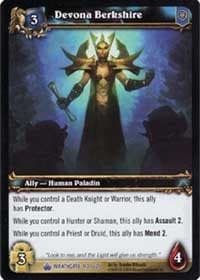 Devona Berkshire - Wrathgate - WoW card