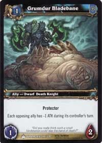 Grumdur Bladebane - Wrathgate - WoW card
