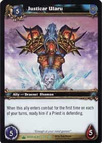 Justicar Ularu - Wrathgate - WoW card