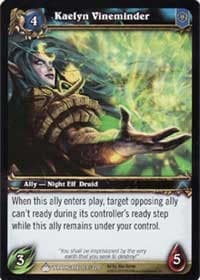 Kaelyn Vineminder - Wrathgate - WoW card