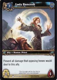 Lady Bancroft - Wrathgate - WoW card
