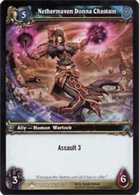 Nethermaven Donna Chastain - Wrathgate - WoW card