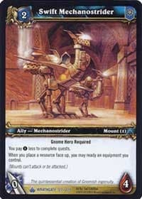 Swift Mechanostrider - Wrathgate - WoW card