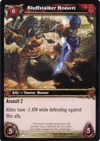 Bluffstalker Honovi - Wrathgate - WoW card