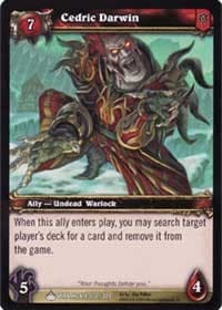 Cedric Darwin - Wrathgate - WoW card