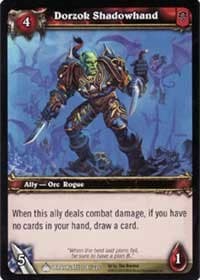 Dorzok Shadowhand - Wrathgate - WoW card