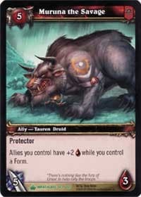 Muruna the Savage - Wrathgate - WoW card