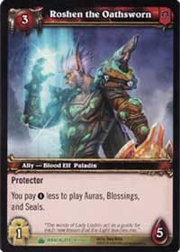 Roshen the Oathsworn - Wrathgate - WoW card