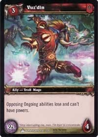 Vuz'din - Wrathgate - WoW card