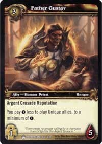 Father Gustav - Wrathgate - WoW card