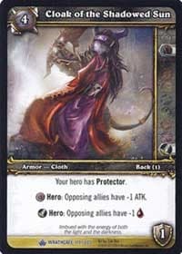 Cloak of the Shadowed Sun - Wrathgate - WoW card