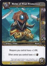 Helm of Vital Protection - Wrathgate - WoW card