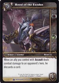 Hood of the Exodus - Wrathgate - WoW card