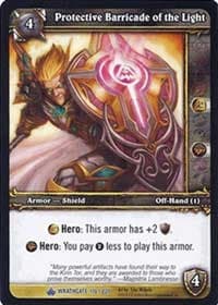 Protective Barricade of the Light - Wrathgate - WoW card