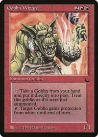 Goblin Wizard - The Dark - Magic: The Gathering card