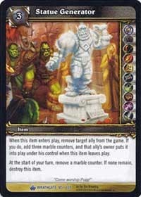 Statue Generator - Wrathgate - WoW card