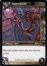 Angry Dread - Wrathgate - WoW card