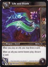 Life and Death - Wrathgate - WoW card