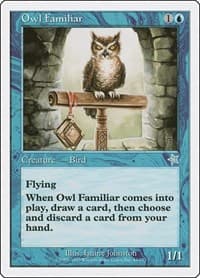 Owl Familiar - Starter 1999 - Magic: The Gathering card