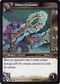 Silent Crusader - Wrathgate - WoW card
