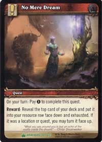 No Mere Dream - Wrathgate - WoW card