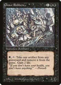 Grave Robbers - The Dark - Magic: The Gathering card